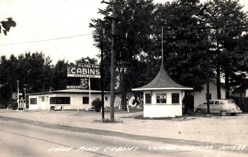 Lone Pine Motel & Restaurant - Vintage Postcard (newer photo)